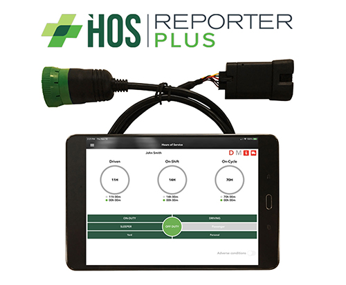 HOS Reporter Plus device